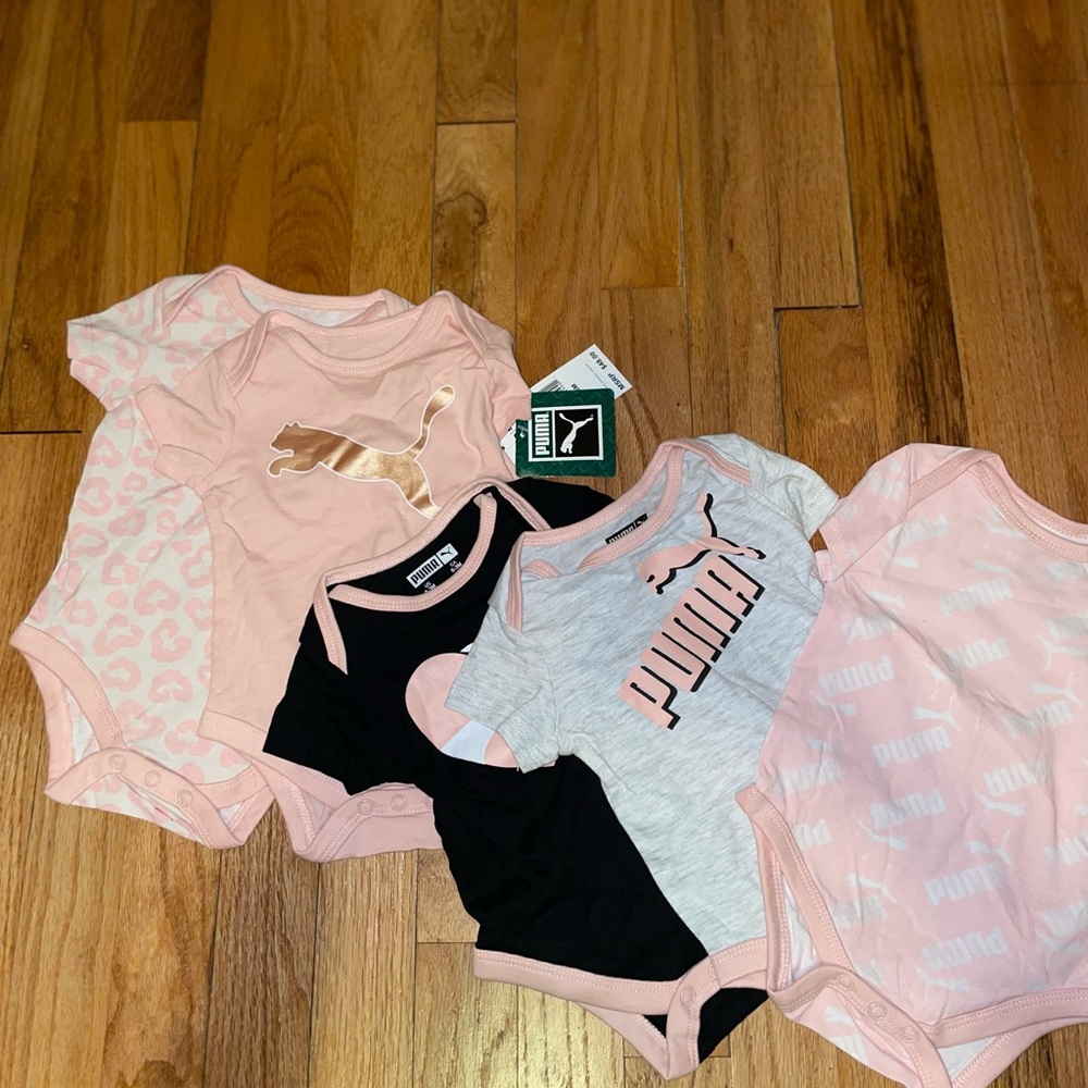 5pc Puma Onesie Set BRAND NEW!!!